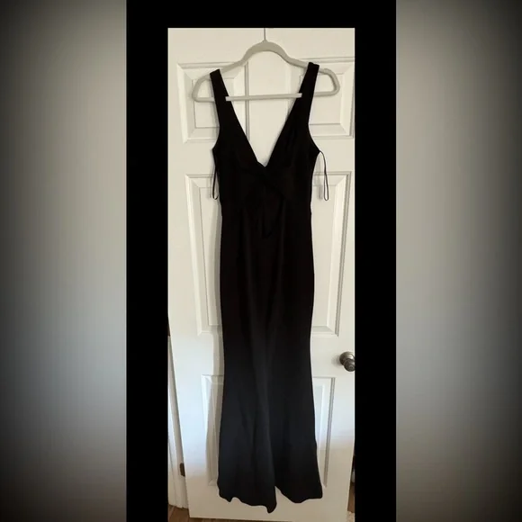 katie may black dress Katie May Black In A Mood Gown UK XL main image 0